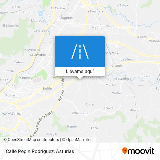 Mapa Calle Pepin Rodriguez