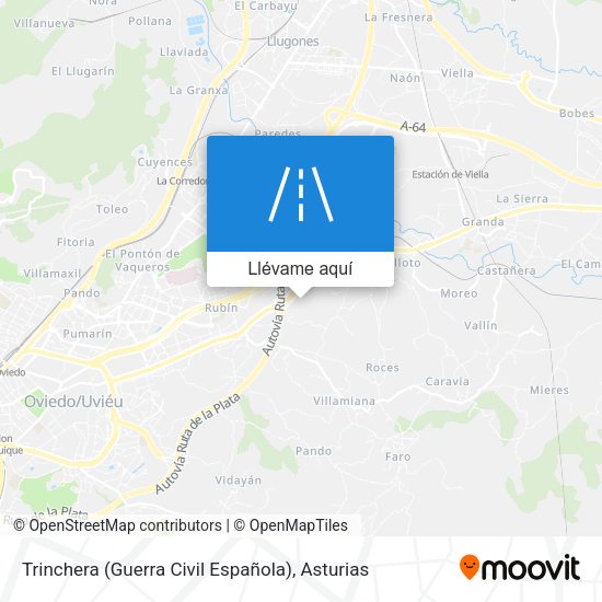 Mapa Trinchera (Guerra Civil Española)