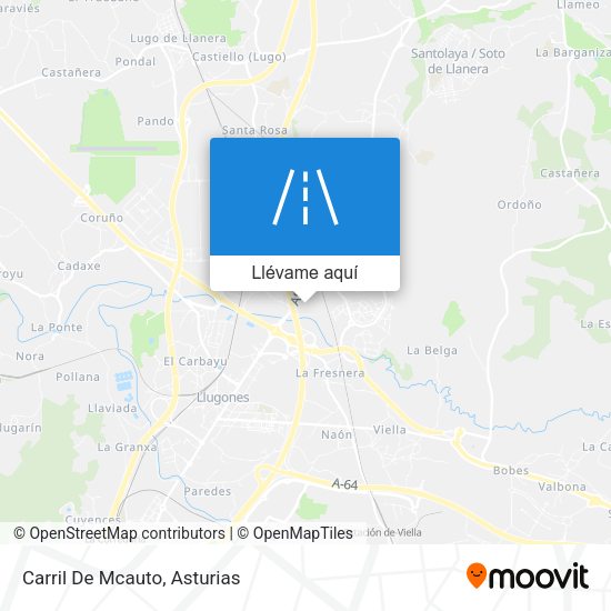 Mapa Carril De Mcauto