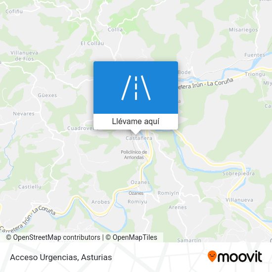 Mapa Acceso Urgencias