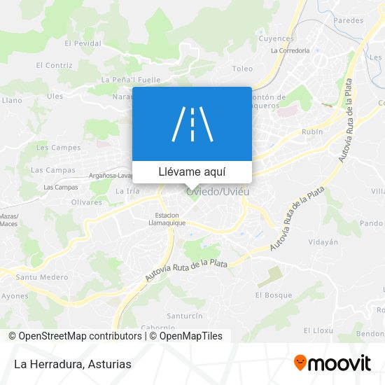 Mapa La Herradura