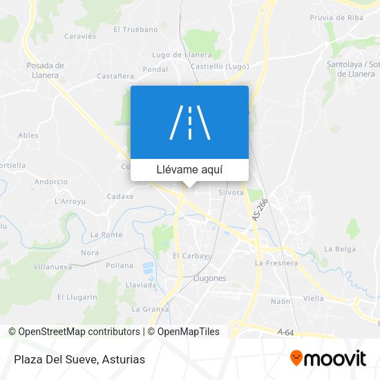Mapa Plaza Del Sueve