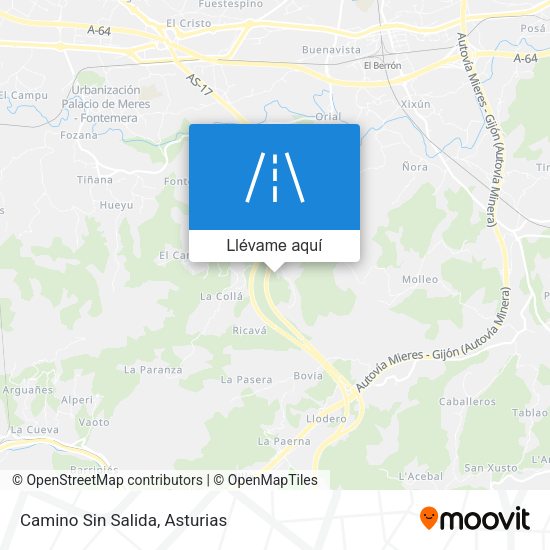 Mapa Camino Sin Salida
