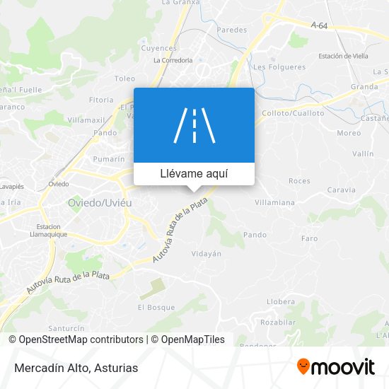 Mapa Mercadín Alto