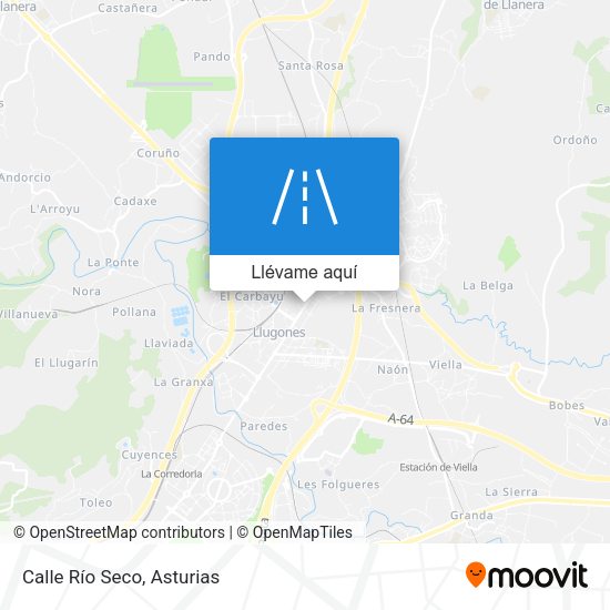 Mapa Calle Río Seco
