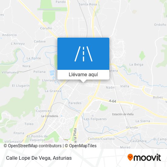 Mapa Calle Lope De Vega