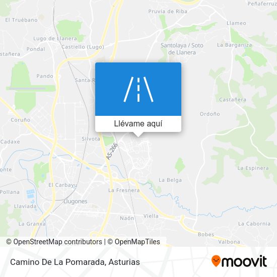 Mapa Camino De La Pomarada