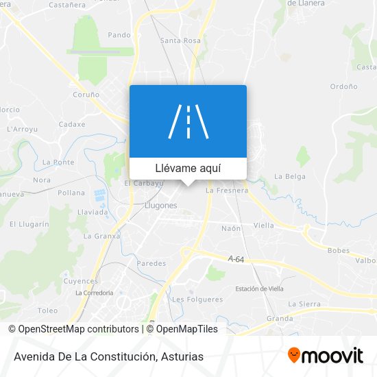 Mapa Avenida De La Constitución