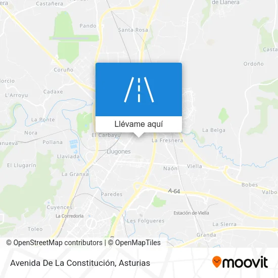 Mapa Avenida De La Constitución