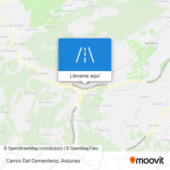 Mapa Camín Del Cementerio