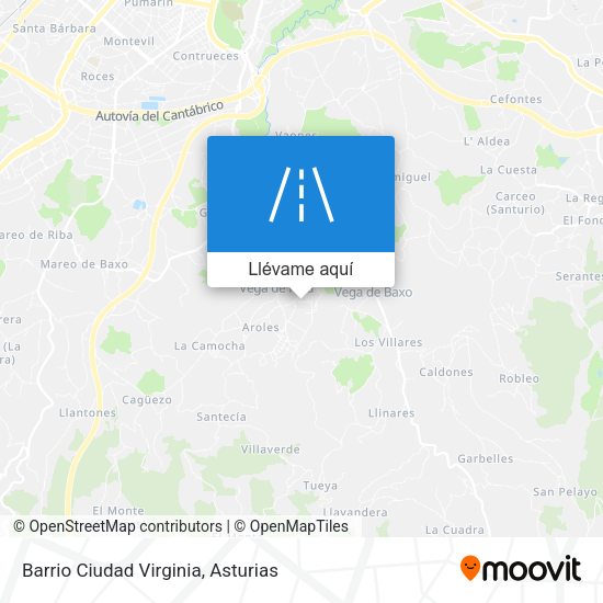 Mapa Barrio Ciudad Virginia