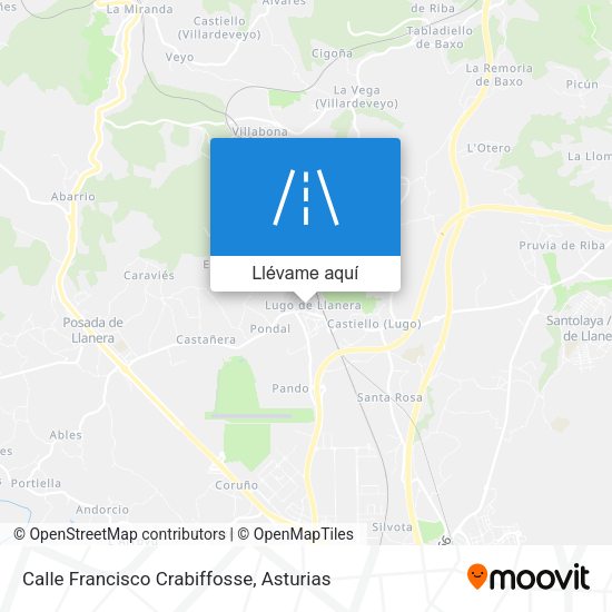 Mapa Calle Francisco Crabiffosse