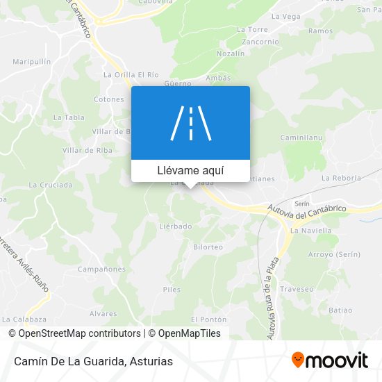 Mapa Camín De La Guarida