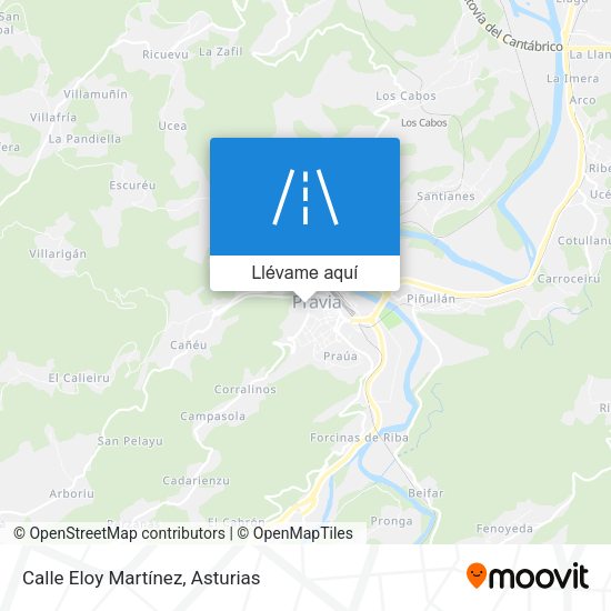 Mapa Calle Eloy Martínez