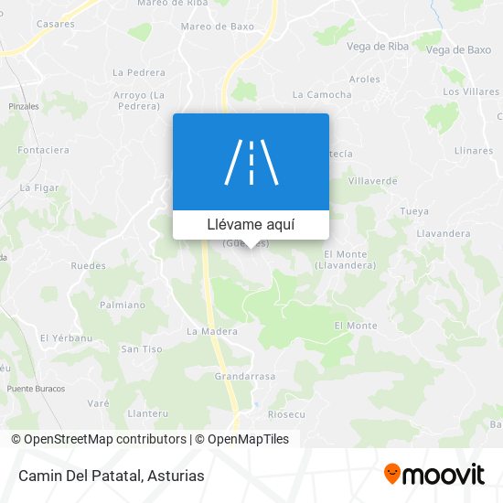 Mapa Camin Del Patatal