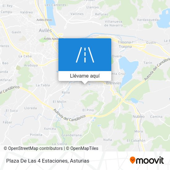 Mapa Plaza De Las 4 Estaciones