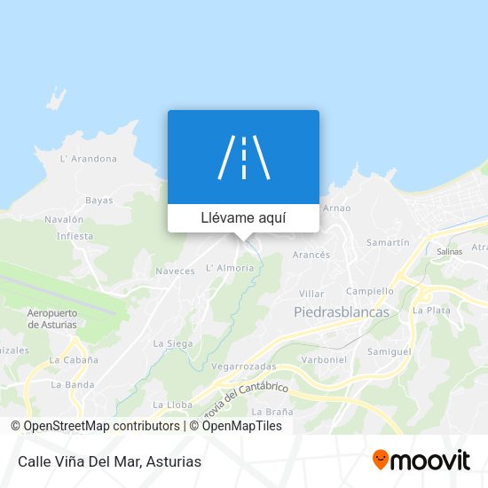 Mapa Calle Viña Del Mar