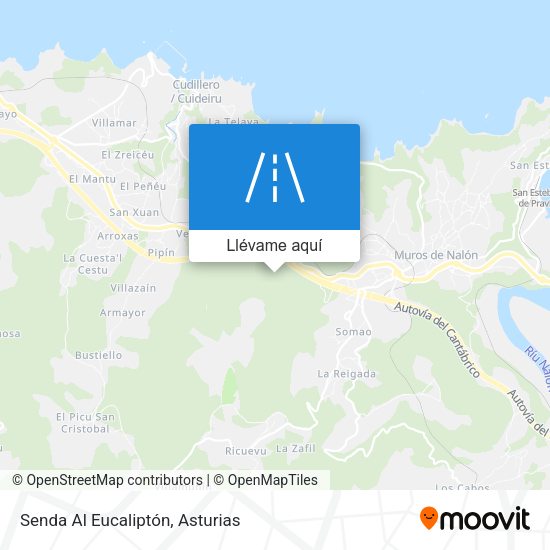 Mapa Senda Al Eucaliptón