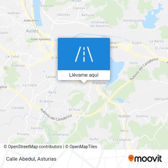 Mapa Calle Abedul