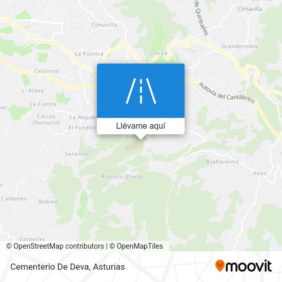 Mapa Cementerio De Deva