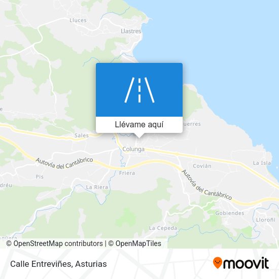 Mapa Calle Entreviñes