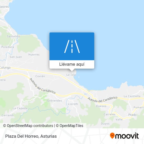 Mapa Plaza Del Horreo