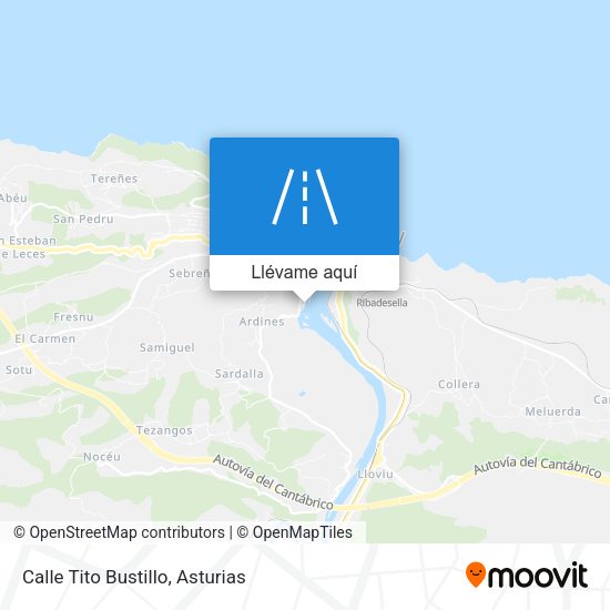 Mapa Calle Tito Bustillo