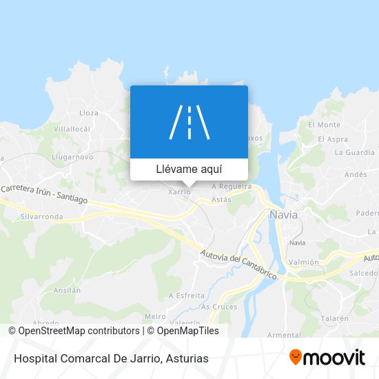 Mapa Hospital Comarcal De Jarrio