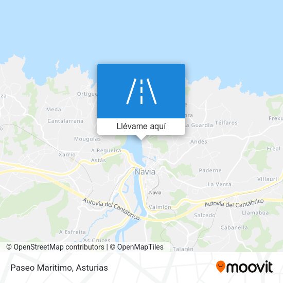 Mapa Paseo Maritimo
