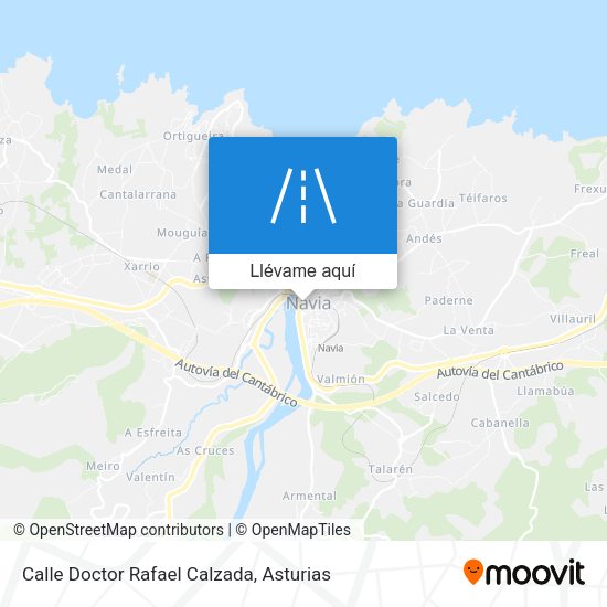 Mapa Calle Doctor Rafael Calzada
