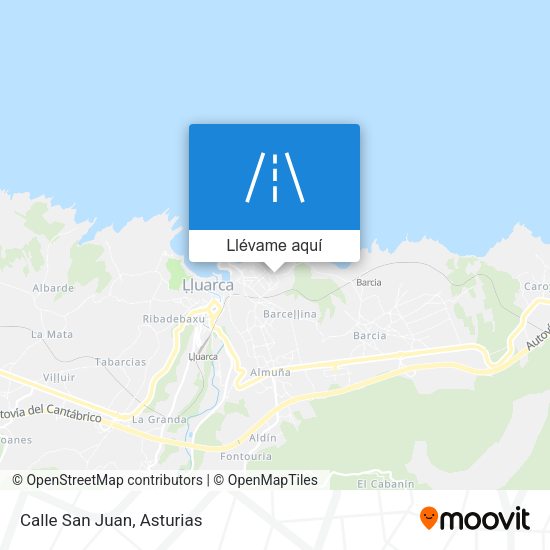 Mapa Calle San Juan