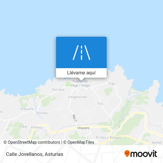 Mapa Calle Jovellanos