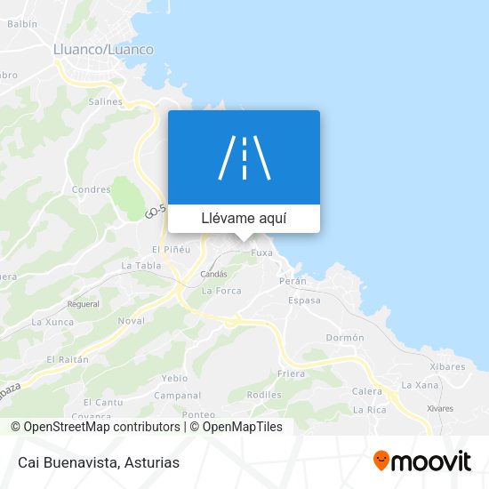 Mapa Cai Buenavista