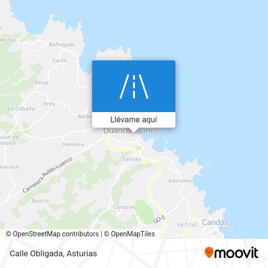 Mapa Calle Obligada