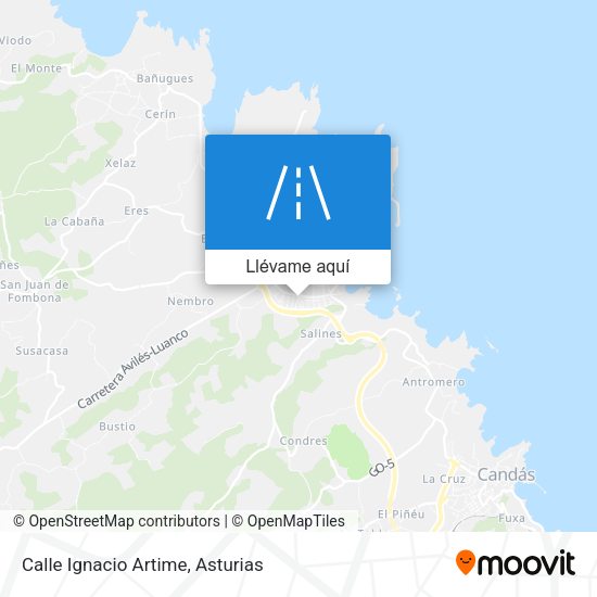 Mapa Calle Ignacio Artime
