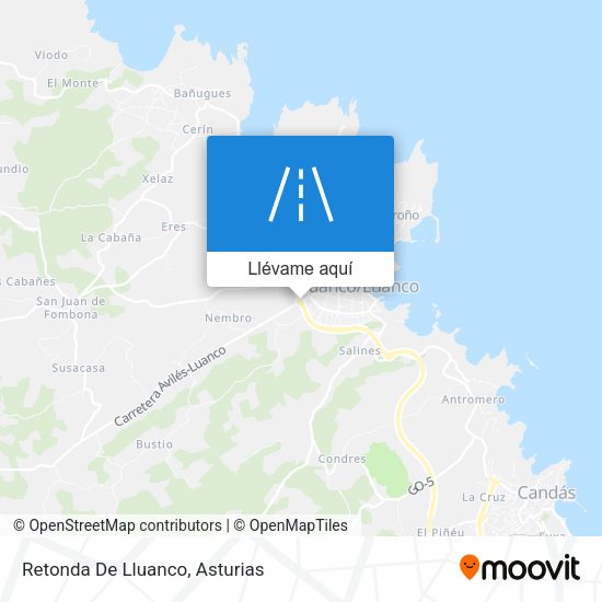 Mapa Retonda De Lluanco