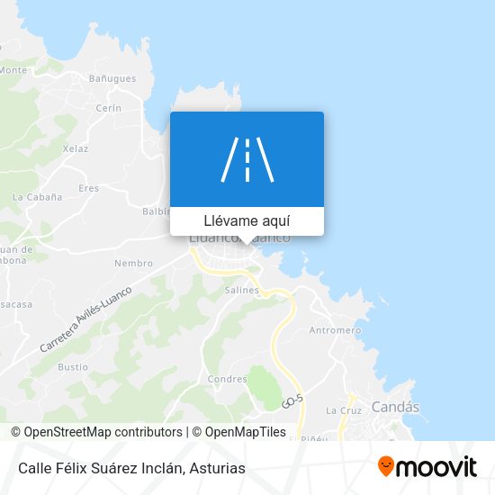 Mapa Calle Félix Suárez Inclán