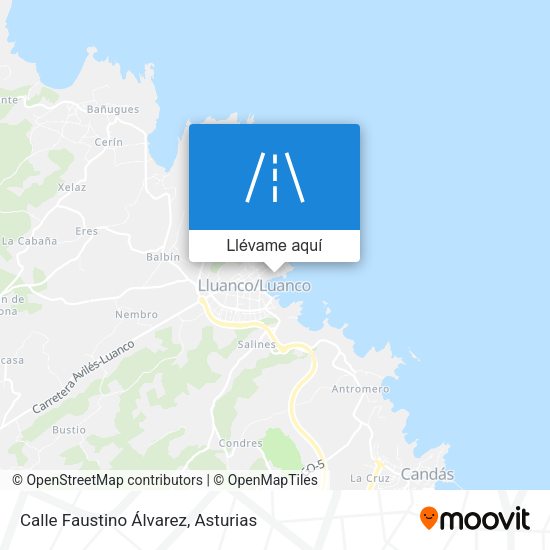 Mapa Calle Faustino Álvarez