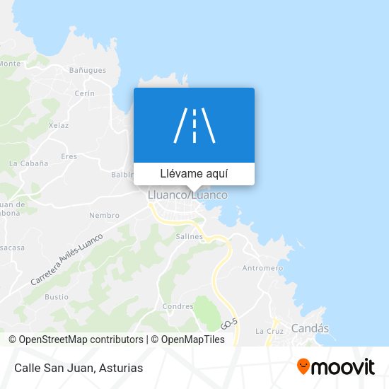 Mapa Calle San Juan