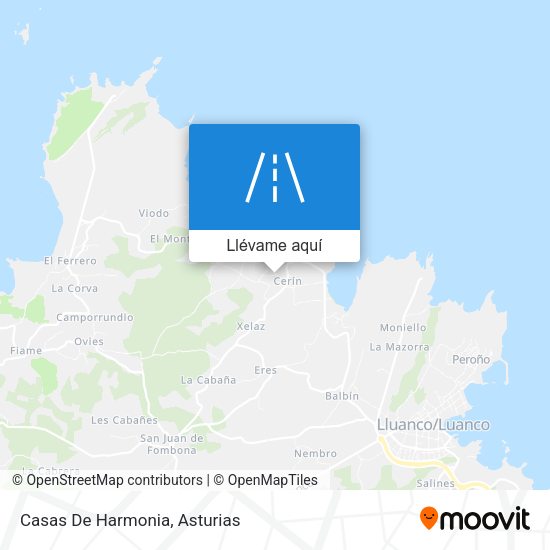 Mapa Casas De Harmonia