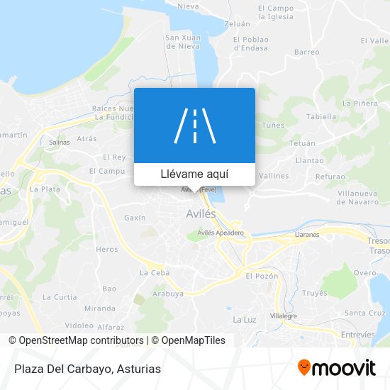 Mapa Plaza Del Carbayo