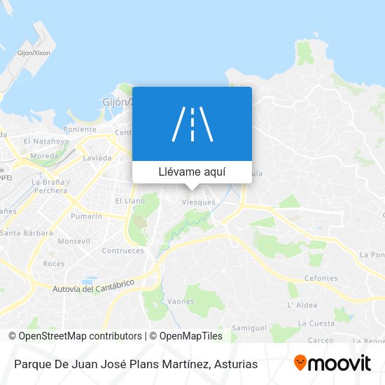 Mapa Parque De Juan José Plans Martínez