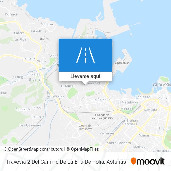 Mapa Travesía 2 Del Camino De La Ería De Polía