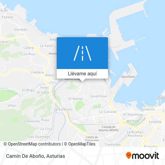 Mapa Camín De Aboño