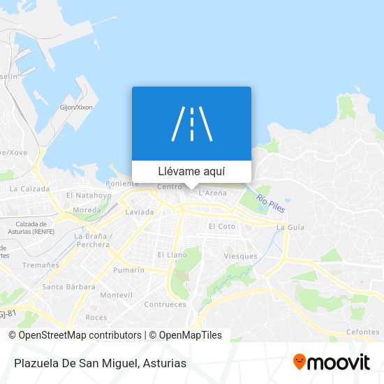 Mapa Plazuela De San Miguel