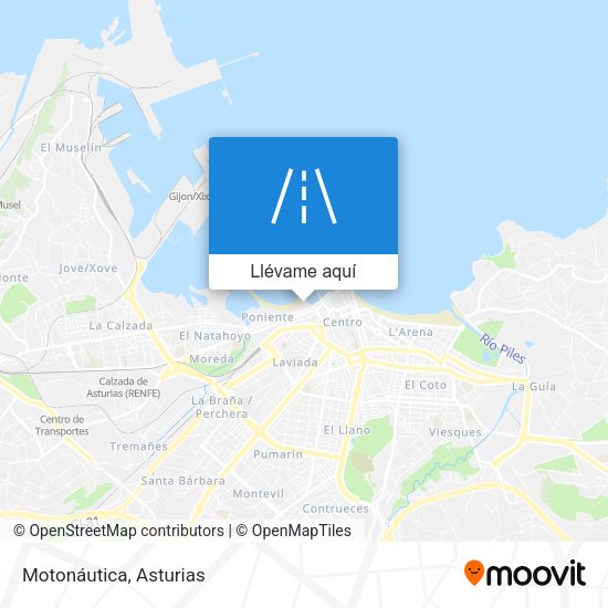 Mapa Motonáutica