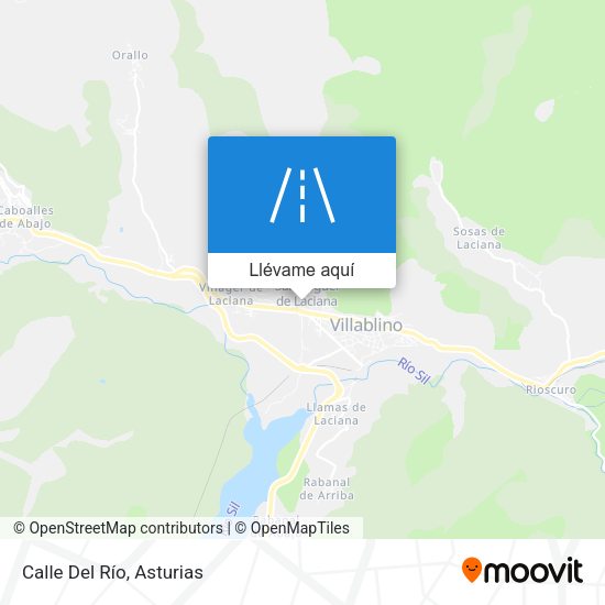 Mapa Calle Del Río