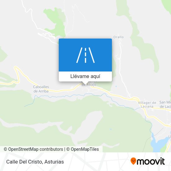 Mapa Calle Del Cristo