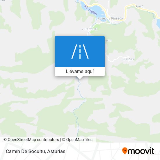 Mapa Camín De Socuitu