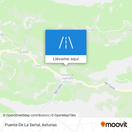 Mapa Puente De La Sertal